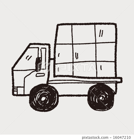 truck doodle 16047210