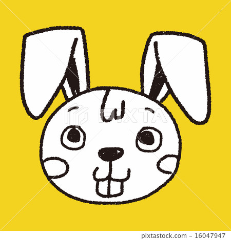 Doodle Rabbit - Stock Illustration [16047947] - PIXTA