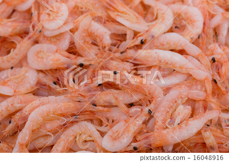 Sakura shrimp with fried potatoes 16048916