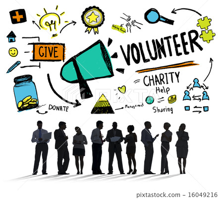 Volunteer Charity and Relief Work Donation Help Concept 16049216