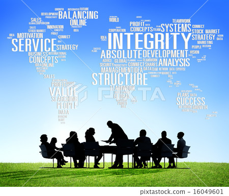 Integrity Honesty Sincerity Trust Reliability Concept Integrity Honesty Sincerity Trust Reliability Concept 16049601