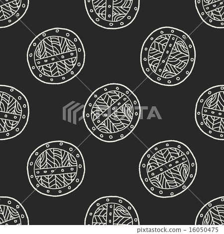 shield doodle seamless pattern background shield doodle seamless pattern background 16050475
