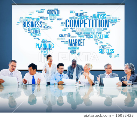 Global Competition Business Marketing Planning Concept 16052422