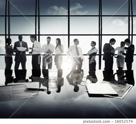 Diversity Business People Corporate Discussion Meeting Concept 16052574
