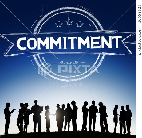 Commitment Devotion Dedication Conviction Concept Commitment Devotion Dedication Conviction Concept 16052629