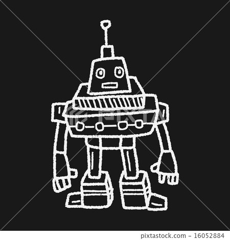 robot doodle robot doodle 16052884
