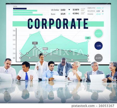 Corporate Business Collaboration Organization Concept 16053167