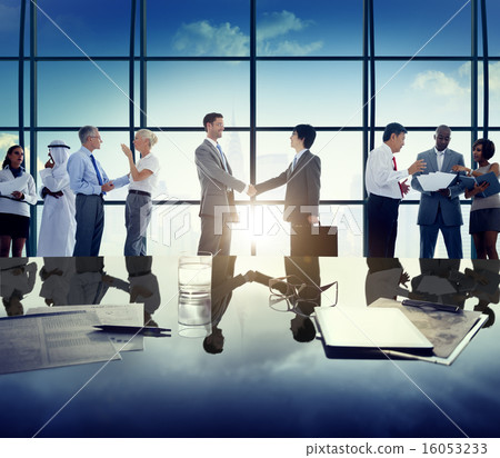 Ethnicity Business People Corporate Partnership Team Concept Ethnicity Business People Corporate Partnership Team Concept 16053233
