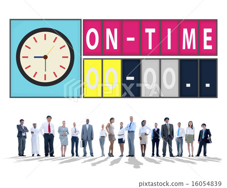 On Time Punctual Efficiency Organization Management Concept 16054839