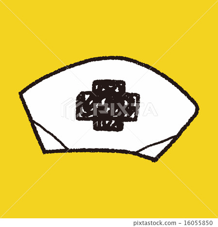 nurse hat doodle drawing nurse hat doodle drawing 16055850