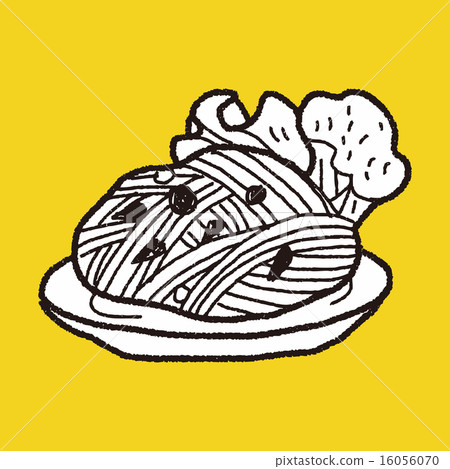 doodle pasta noodle 16056070
