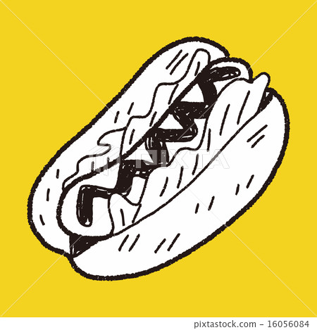 Doodle Hot Dog Doodle Hot Dog 16056084