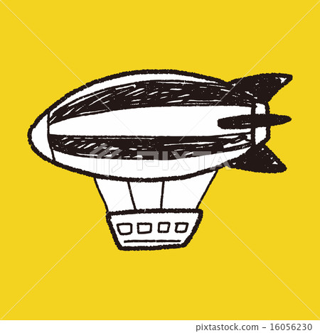 Airship doodle 16056230