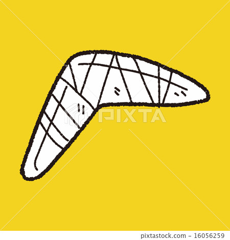 boomerang doodle 16056259