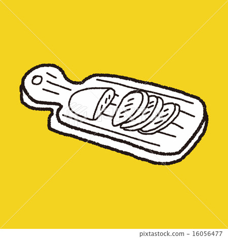 cutting board doodle 16056477