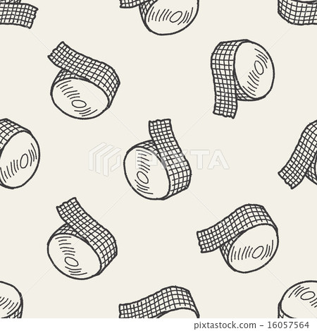 medical tape doodle seamless pattern background medical tape doodle seamless pattern background 16057564