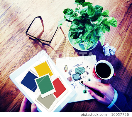 Polaroid Paper Instant Camera Photography Media Concept 16057736