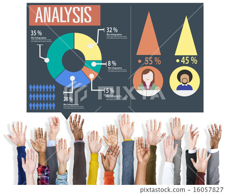 Analysis Analytic Marketing Sharing Graph Diagram Concept 16057827