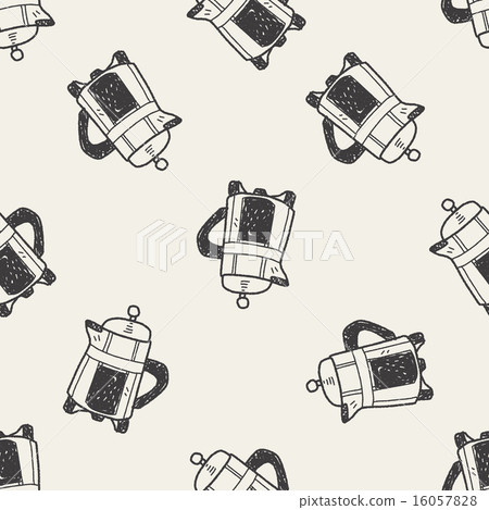 coffee doodle drawing seamless pattern background coffee doodle drawing seamless pattern background 16057828