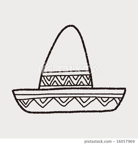 mexican hat doodle 16057969
