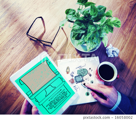 Typewriter Typography Publishing Equipment Publishing Concept 16058002