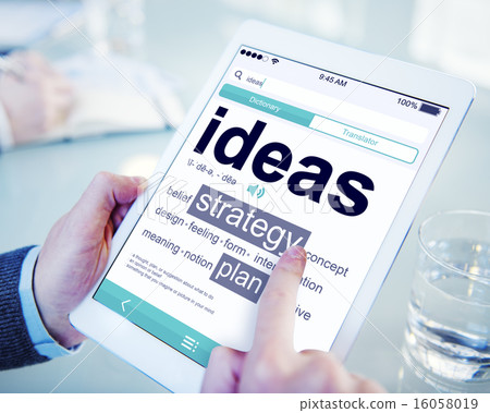 Digital Dictionary Ideas Strategy Plan Concept 16058019
