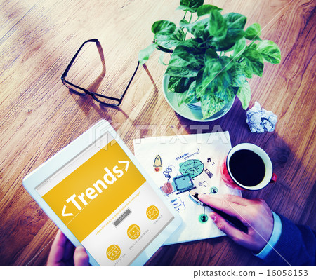 New Trends Future Bussiness Growing Concept New Trends Future Bussiness Growing Concept 16058153