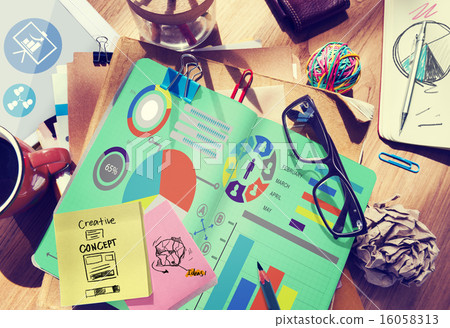 Bar Graph Chart Data Information Inforgraphic Report Concept 16058313
