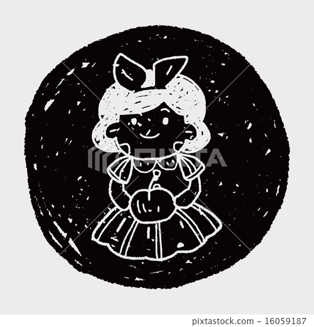 snow white doodle snow white doodle 16059187
