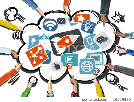 Media Social Media Social Network Internet Technology Online Con Media Social Media Social Network Internet Technology Online Con 16059480