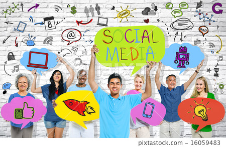 Social Media Social Networking Business Ideas Casual Variation C Social Media Social Networking Business Ideas Casual Variation C 16059483