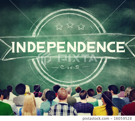 Independence Liberty Peace Self Control Concept Independence Liberty Peace Self Control Concept 16059528