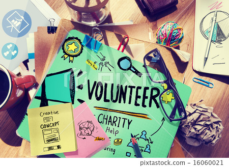 Volunteer Charity Help Sharing Giving Donate Assisting Concept Volunteer Charity Help Sharing Giving Donate Assisting Concept 16060021