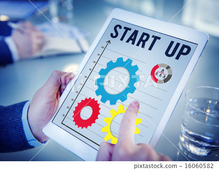 Start up Business Mission Opportunity Goals Concept 16060582