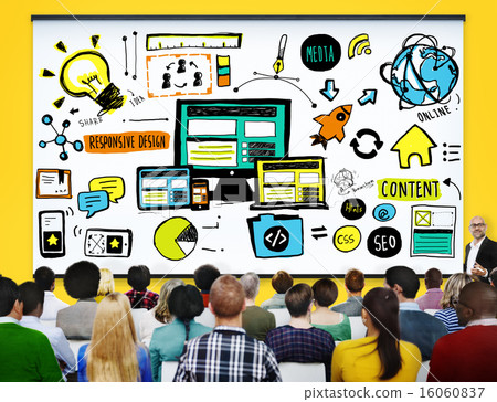 Responsive Design Responsive Quality Content Share Online Concep 16060837