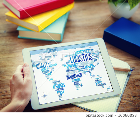Logistics Management Freight Service Production Concept 16060858