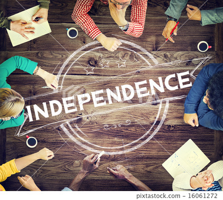 Independence Liberty Peace Self Control Concept 16061272
