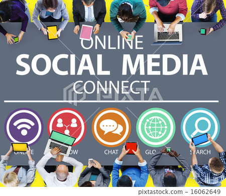 Online Social Media Connect Network Internet Concept 16062649