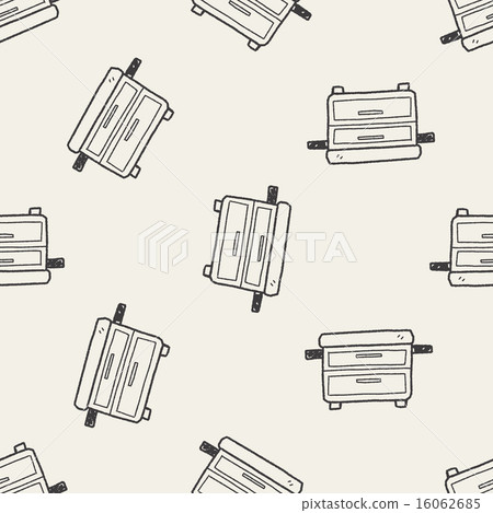 cabinet doodle seamless pattern background cabinet doodle seamless pattern background 16062685
