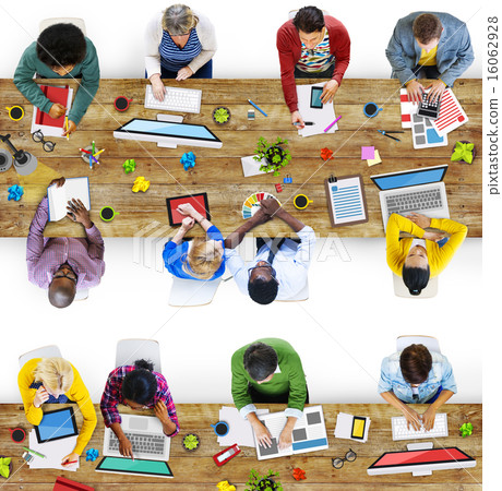 Designer Creative Occupation Working Office Contemporary Team Co 16062928