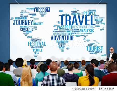 Travel Explore Global Destination Trip Adventure Concept Travel Explore Global Destination Trip Adventure Concept 16063106