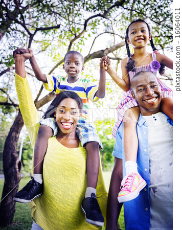 African Family Happiness Holiday Vacation Activity Concept 16064011