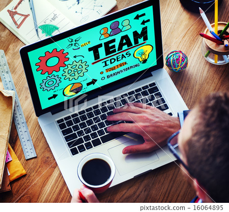 Teamwork Team Collaboration Connection Togetherness Unity Concep 16064895