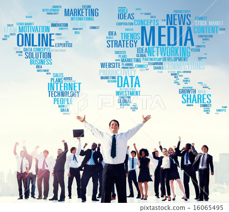 Media Social Media Network Technology Online Concept 16065495