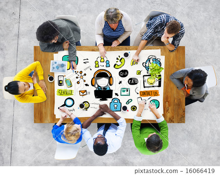 Customer Service Help Business Service Solution Support Concept 16066419