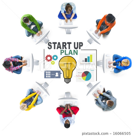 Start Up Launch Business Ideas Plan Creativity Concept 16066505
