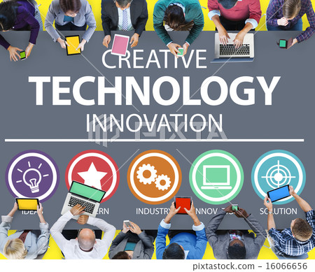 Creative Technology Innovation Media Digital Concept Creative Technology Innovation Media Digital Concept 16066656