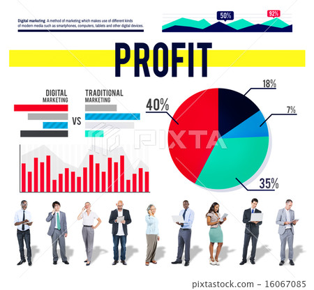 Profit Gain Proceeds Gain Earning Concept 16067085