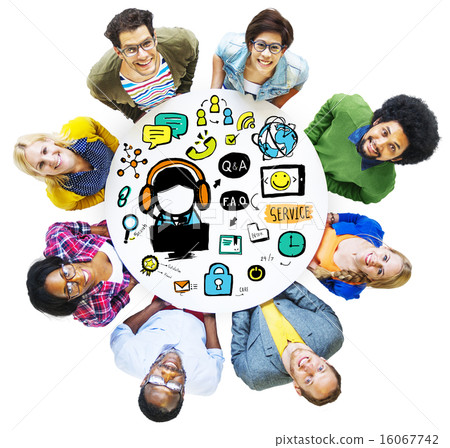 Customer Service Help Business Service Solution Support Concept Customer Service Help Business Service Solution Support Concept 16067742