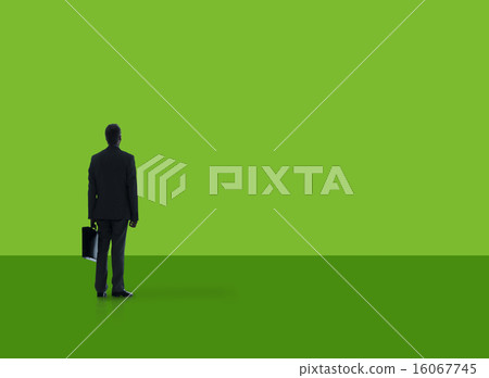 Businessman Professional Occupation Looking Standing Concept 16067745